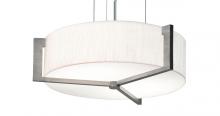 AFX Lighting, Inc. APP1214LAJUDWG-JT - Apex 14'' LED Pendant - Weathered Grey Finish - Jute Shade