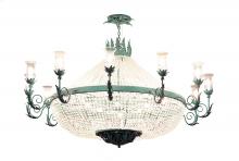 2nd Avenue Designs White 119759 - 84" Wide Crista 30 LT Chandelier