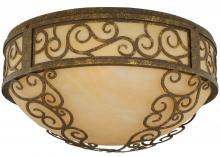 2nd Avenue Designs White 137511 - 21" Wide Lilliana Flushmount