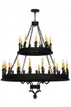 2nd Avenue Designs White 138678 - 48" Wide Asen 27 Light Two Tier Chandelier