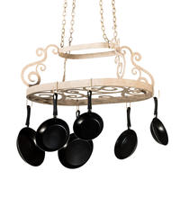 2nd Avenue Designs White 194373 - 38"L Neo Pot Rack