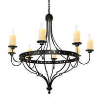 2nd Avenue Designs White 220739 - 48" Wide Bottini 8 Light Chandelier