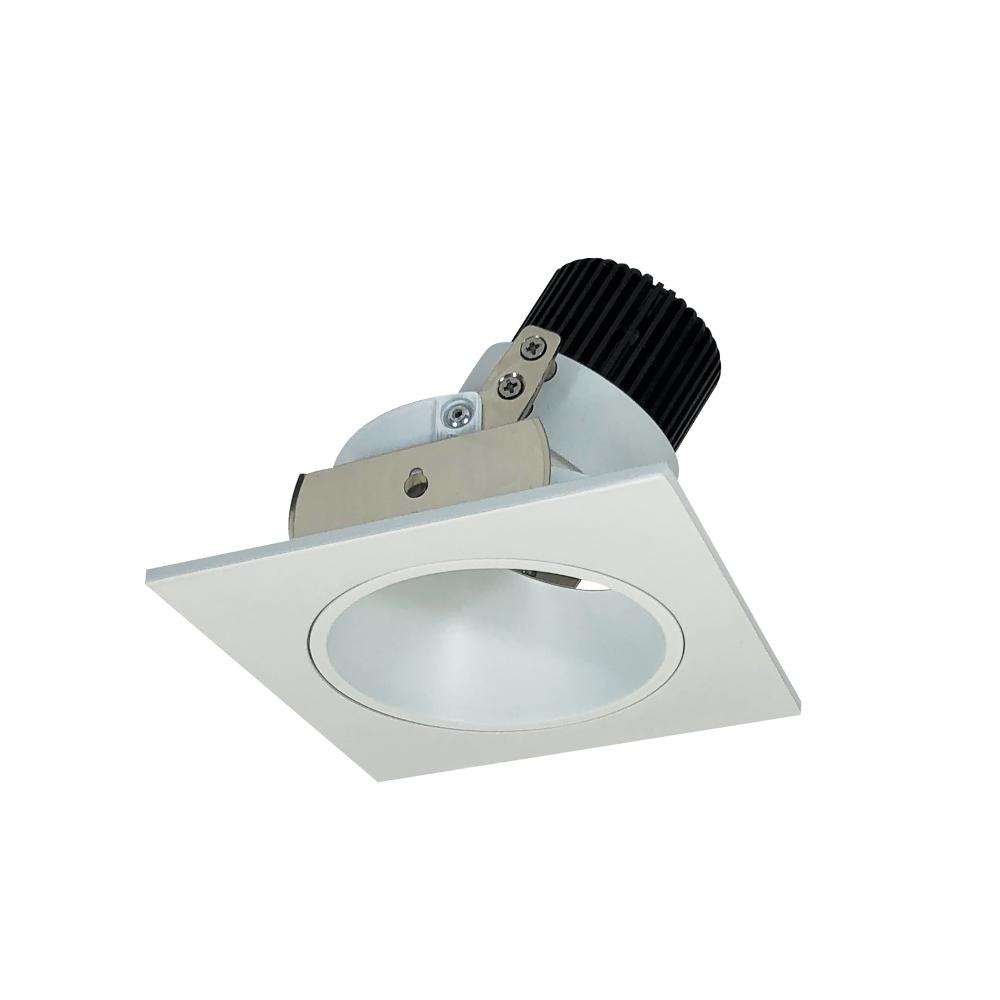 4" Iolite LED Square Adjustable Reflector with Round Aperture, 1000lm / 14W, 4000K, Matte Powder