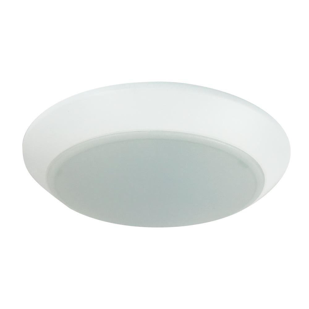 8" AC Opal LED Surface Mount, 2150lm / 30W, 5000K, White finish