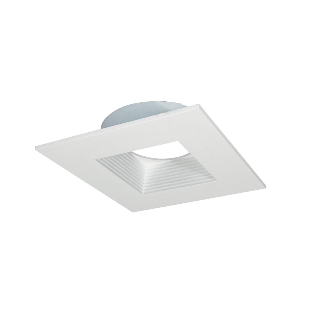 Square Baffle Trim for NM4-RDC, Matte Powder White