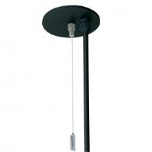 Nora NLIN-PCCB - 8' Pendant & Power Mounting Kit for L-Line Direct Series, Black Finish