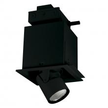 Nora NMRTLGPD-11D2L2040FB - Pull-Down LED Trimless 1-Head MLS, 30W / 2100lm per Head, Flood, 4000K, Black, 277V 0-10V Dimming