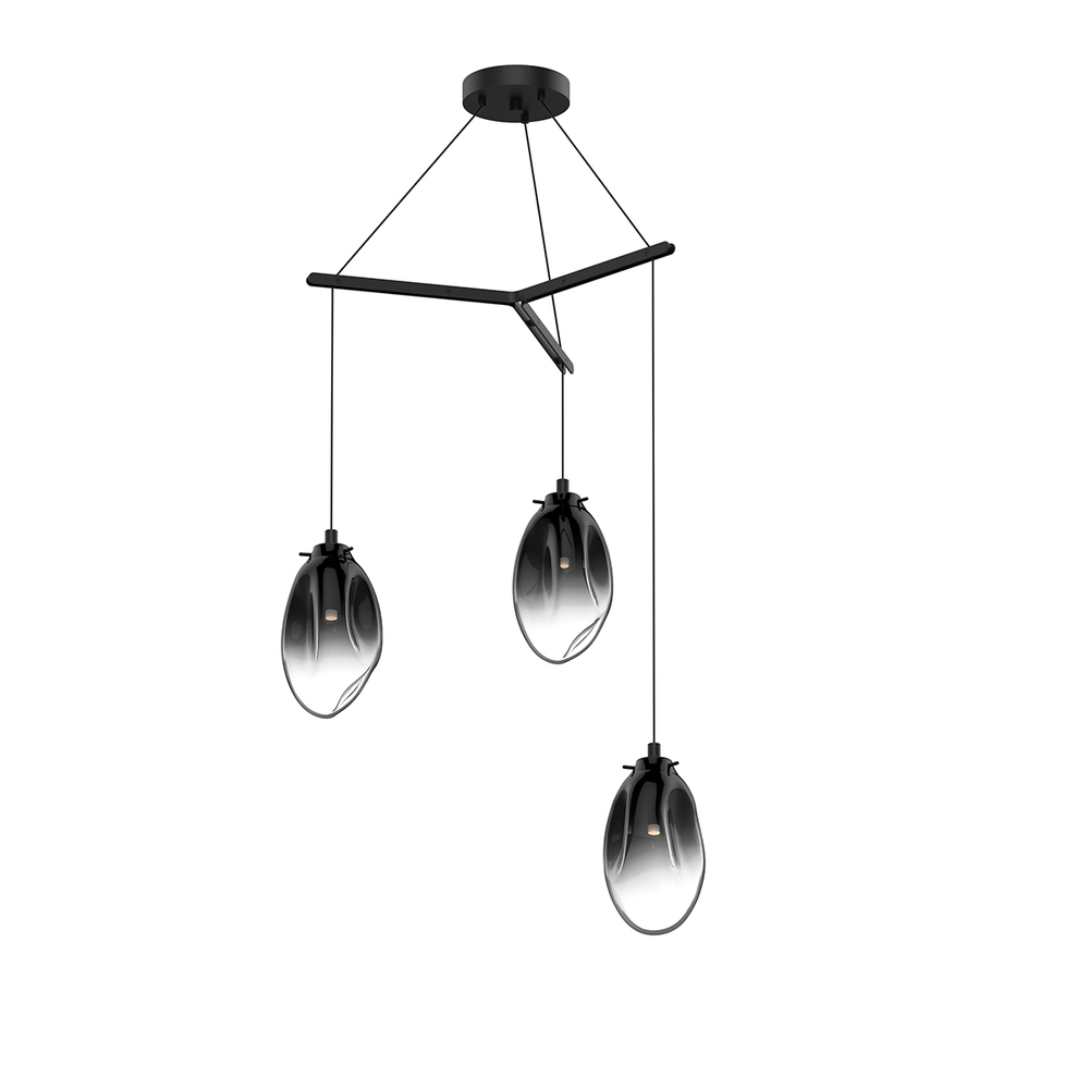 3-Light Tri-Spreader LED Pendant