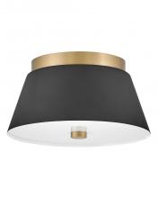 Lark 83511BK - Small Flush Mount