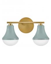 Lark 85512SF - Small Two Light Vanity