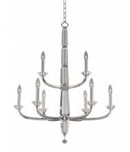 Kalco Allegri 031352-010-FR001 - Palermo (6+3) Light 2 Tier Chandelier