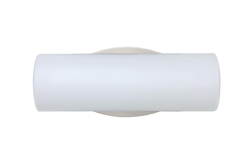 Besa Wall Baaz Satin Nickel Opal Matte 1x5W LED