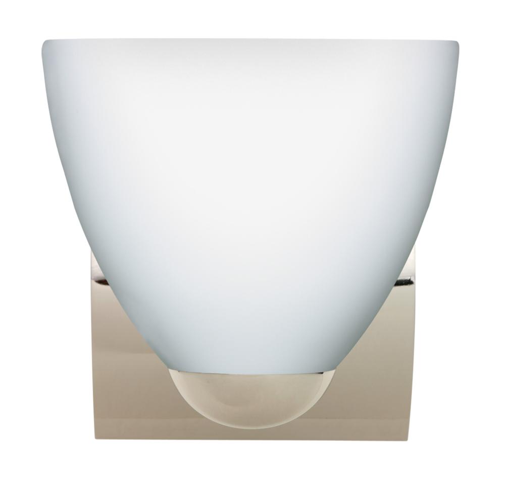 Besa Wall Sasha Chrome Opal Matte 1x75W Medium Base