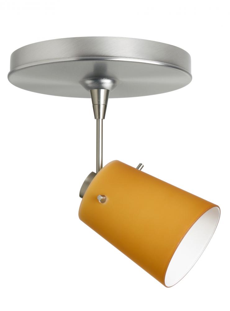 Besa Tammi 3 Spotlight 1Sp Amber Matte Satin Nickel 1x5W LED Mr16