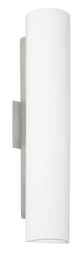 Besa Wall Darci 21 Satin Nickel Opal Matte 3x60W Medium Base