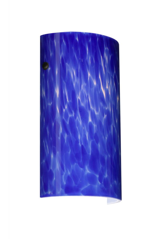 Besa Tamburo LED Wall Blue Cloud Black 1x8W LED