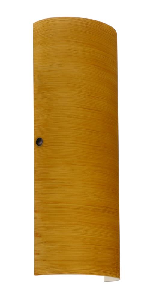 Besa Torre 18 LED Wall Oak Bronze 2x8W LED