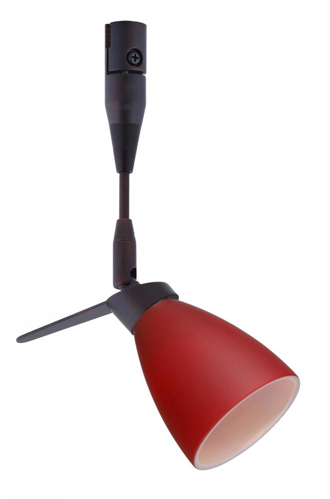 Besa Spotlight Andi Bronze Red Matte 1x35W Halogen Mr11