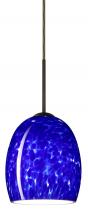 Besa Lighting 1JC-169786-LED-BR - Besa Lucia LED Pendant Blue Cloud Bronze 1x9W LED