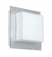 Besa Lighting 1WS-7735SF-CR - Besa Wall Alex Chrome Opal/Silver Foil 1x50W G9