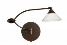 Besa Lighting 1WU-282453-BR - Besa Wall Kona Bronze White Starpoint 1x50W Halogen Gy6.35