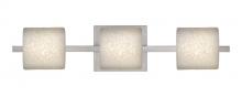 Besa Lighting 3WS-7873ST-LED-SN - Besa Wall Paolo Satin Nickel Stucco 3x50W G9