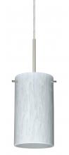 Besa Lighting B-440419-LED-SN - Besa Stilo 7 LED Pendant For Multiport Canopy Carrera Satin Nickel 1x9W LED