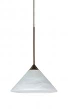 Besa Lighting RXP-117652-BR - Besa Pendant Kona Bronze Marble 1x50W Halogen