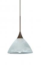 Besa Lighting RXP-174352-BR - Besa Pendant Domi Bronze Marble 1x50W Halogen