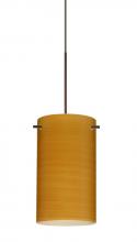 Besa Lighting RXP-4404OK-BR - Besa Stilo 7 Pendant Bronze Oak 1x50W Halogen