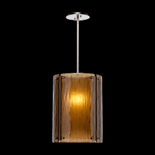 Hammerton LAB0044-16-HB-BG-001-E2 - Textured Glass Oversized Pendant-Rod Suspended-16