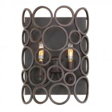 Kalco 2763HB - Ashbourne 2 Light ADA Wall Sconce