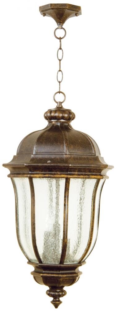 Harper 3 Light Outdoor Pendant in Peruvian Bronze Outdoor