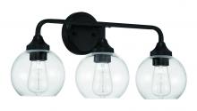 Craftmade 56203-FB - Glenda 3 Light Vanity in Flat Black