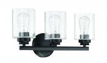 Craftmade 50503-FB - Bolden 3 Light Vanity in Flat Black