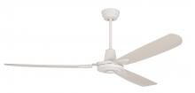 Craftmade VE58W3 - 58" Velocity in White w/ White Blades