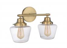 Craftmade 19518SB2 - Essex 2 Light Vanity in Satin Brass