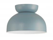 Craftmade 59181-DB - Ventura Dome 1 Light Flushmount in Dusty Blue