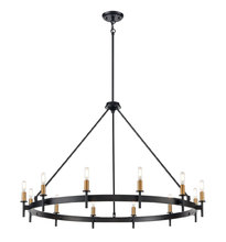 DVI DVP27345MF+EB - Cambrai 12 Light Chandelier