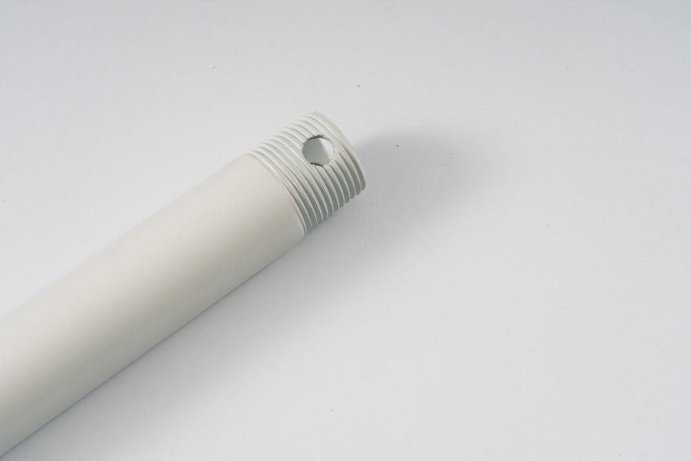 Matte White 18 Inch down rod