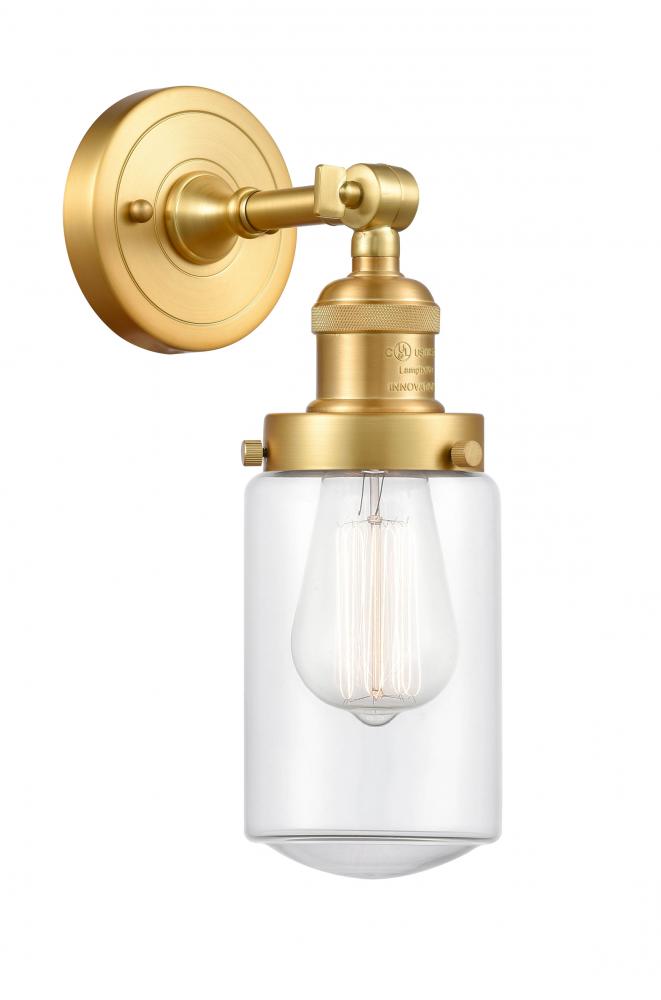 Dover - 1 Light - 5 inch - Satin Gold - Sconce