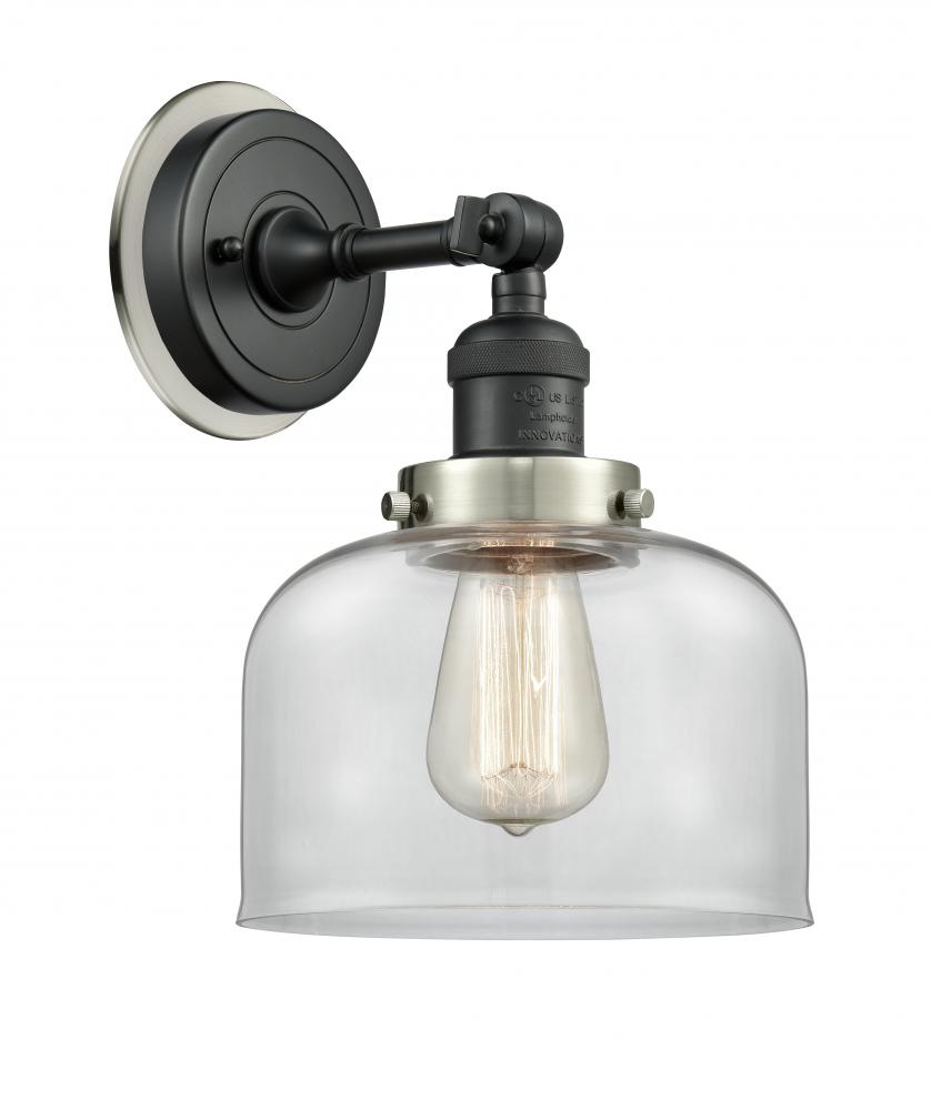 Bell - 1 Light - 8 inch - Matte Black - Sconce