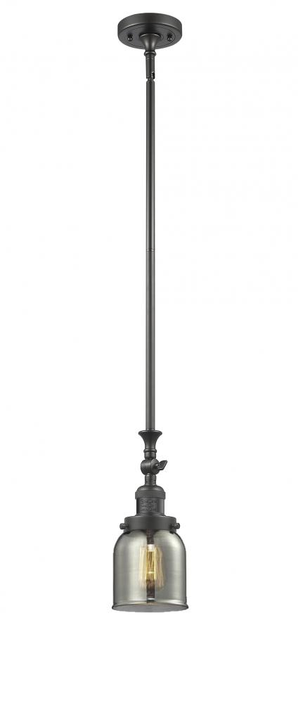 Bell - 1 Light - 5 inch - Oil Rubbed Bronze - Stem Hung - Mini Pendant