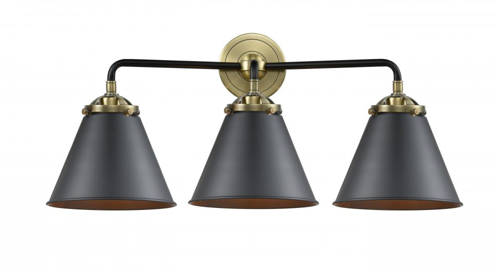 Appalachian - 3 Light - 26 inch - Black Antique Brass - Bath Vanity Light