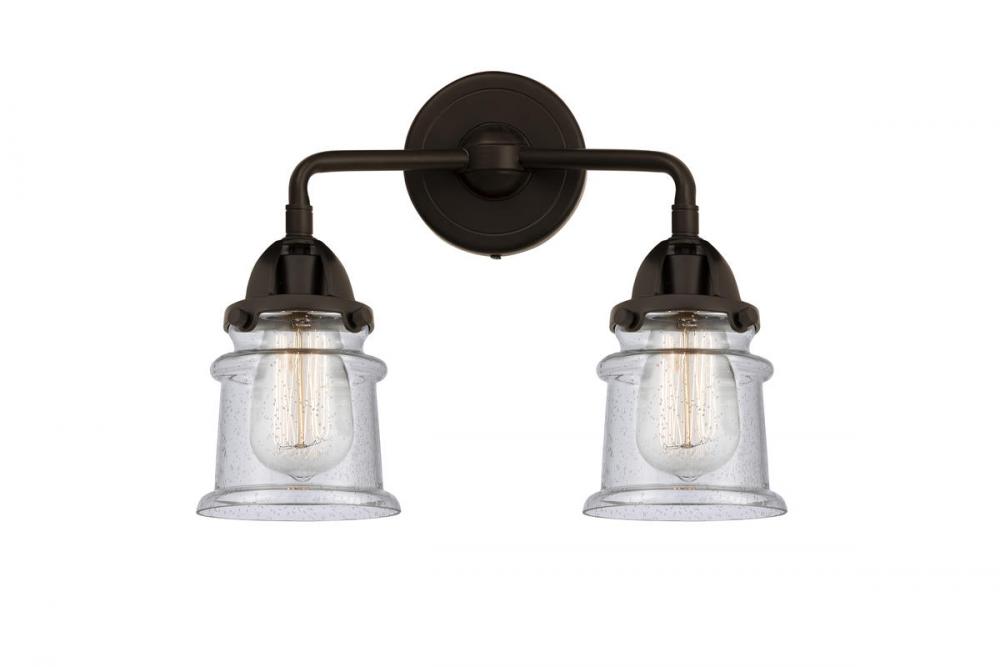 Canton - 2 Light - 13 inch - Oil Rubbed Bronze - Bath Vanity Light