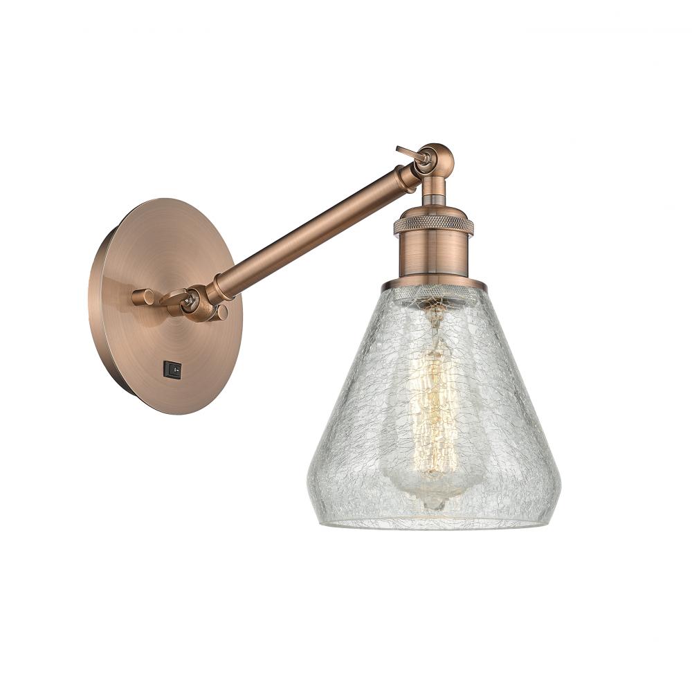 Conesus - 1 Light - 6 inch - Antique Copper - Sconce