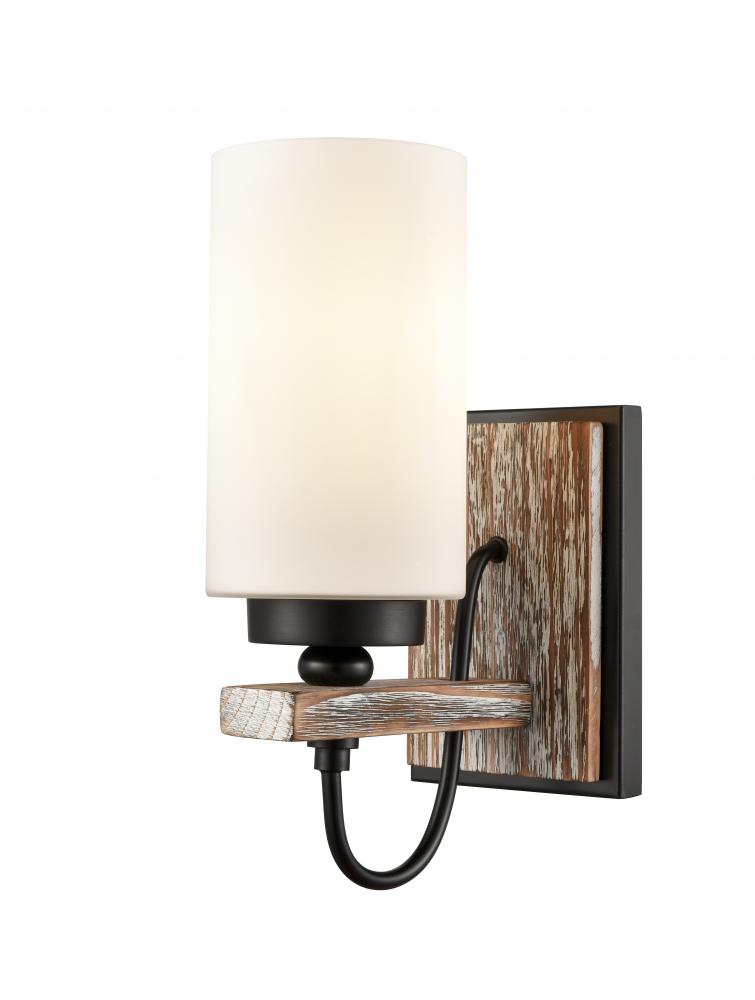 Paladin - 1 Light - 5 inch - Matte Black - Sconce