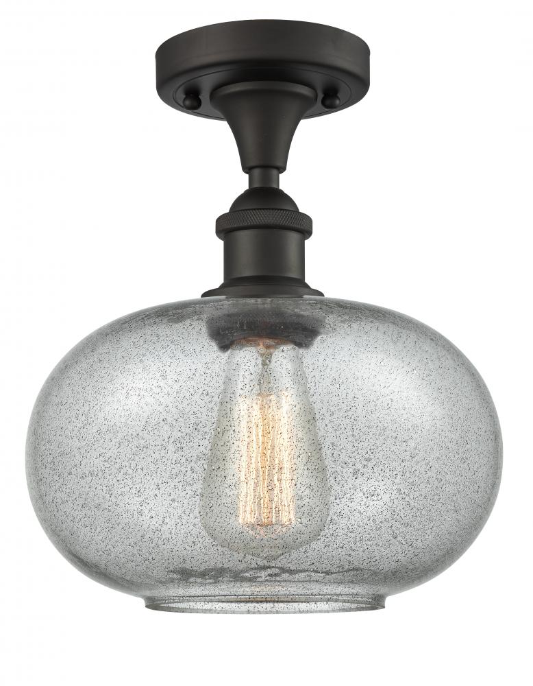 Gorham - 1 Light - 10 inch - Oil Rubbed Bronze - Semi-Flush Mount