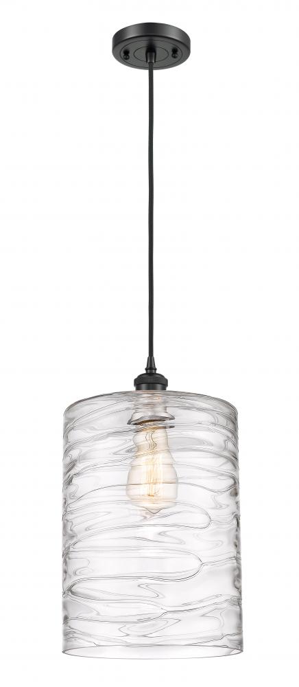 Cobbleskill - 1 Light - 9 inch - Matte Black - Cord hung - Mini Pendant