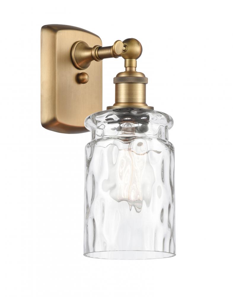 Candor - 1 Light - 5 inch - Brushed Brass - Sconce